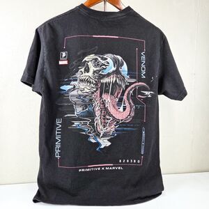 Primitive Skateboards x Marvel Venom Graphic Tee Comic Shirt Sz M